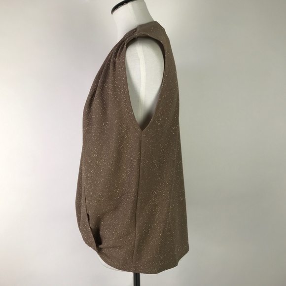 Alice + Olivia Lilah Crossover Hi-Low Blouse #1944 - Picture 4 of 8